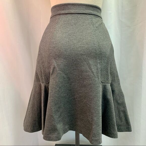 Diane Von Furstenberg gray Carlita skirt size 6 - Picture 5 of 11